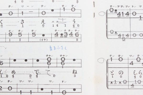 Nagauta Noten | 岸の柳 Kishi no Yanagi (gebraucht) – Bild 3