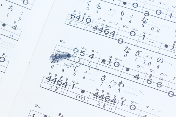 Nagauta Notation | 菖蒲浴衣  Ayame Yukata (used) - Image 3