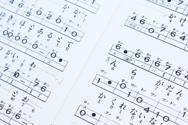 Nagauta Notation | 共奴 Tomoyakko (used) - Image 3
