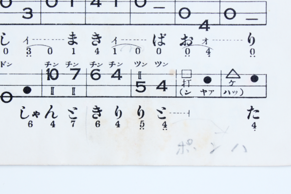 Nagauta Notation | 共奴 Tomoyakko (used) - Image 4