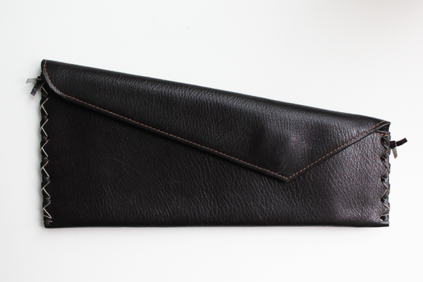 Rare Leather Bachi Clutch - Image 2