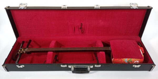 Longcase | black with red velvet - Image 2