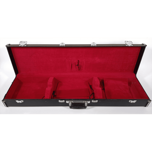 Longcase | black with red velvet