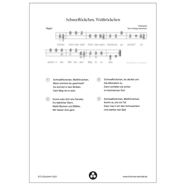 🎄 Schneeflöckchen, Weißröckchen