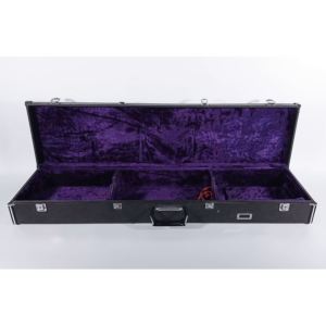 Longcase | black with purple special velvet