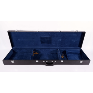 Longcase | black with blue velvet