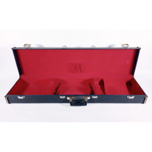 Longcase | mottled blue with red velvet