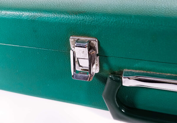 Longcase | green with luxurious red velvet - Image 4