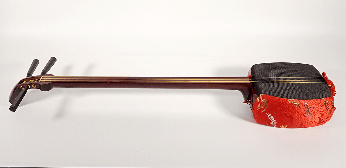 Minyo Shamisen Set "Kurotsuru" - Image 2