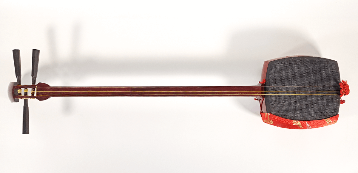 Minyo Shamisen Set "Kurotsuru" - Image 3