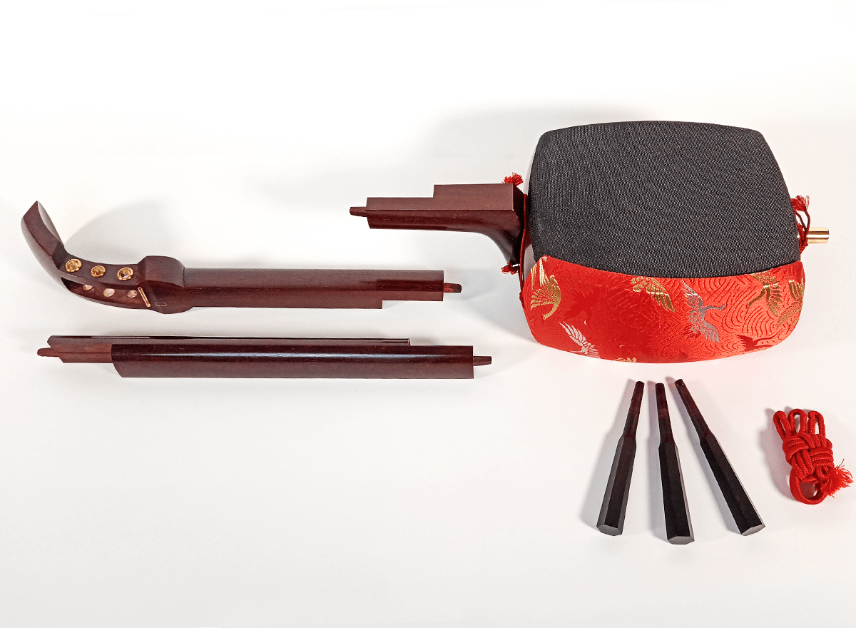 Minyo Shamisen Set "Kurotsuru" - Image 14