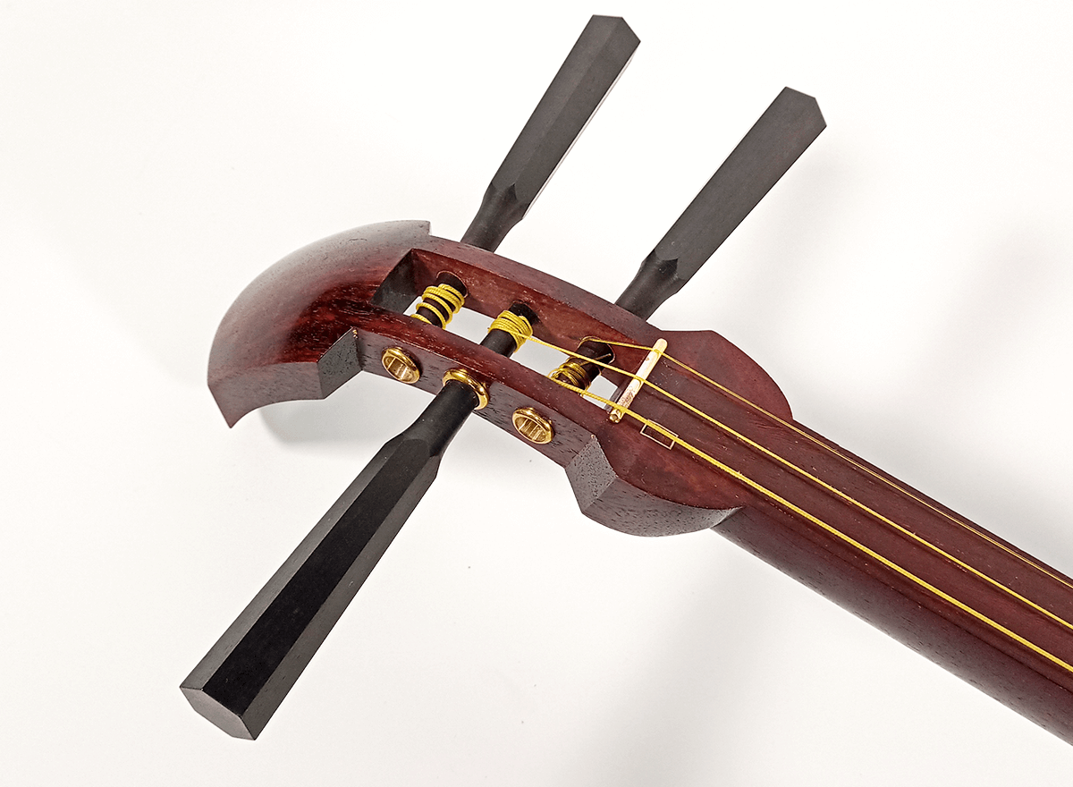 Minyo Shamisen Set "Kurotsuru" - Image 4
