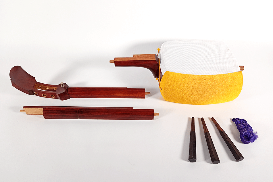 Minyo Beginner Shamisen Set “Himawari” - Image 16