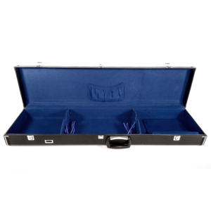 Longcase | black with blue felt