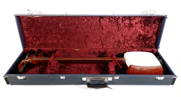 Tsugaru Longcase | blue with red velvet RARE - Image 2