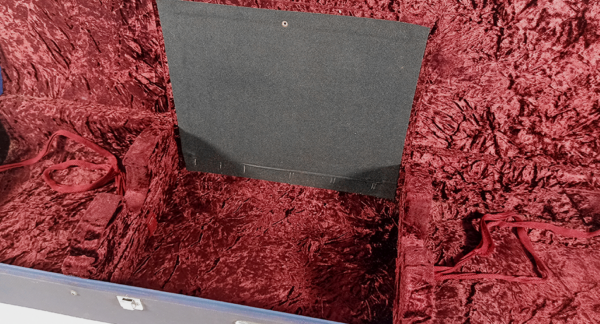 Tsugaru Longcase | blue with red velvet RARE - Image 7