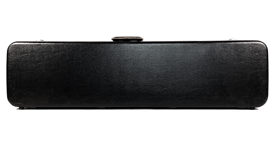 Tsugaru Longcase | Schwarz mit grün-goldenem Samt – Bild 5