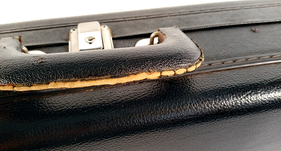 Tsugaru Longcase | Schwarz mit grün-goldenem Samt – Bild 8