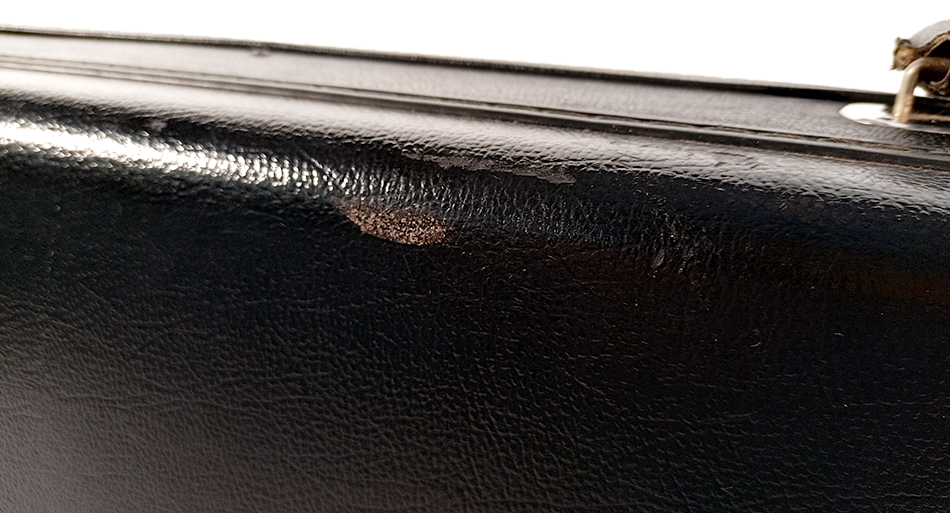 Tsugaru Longcase | Schwarz mit grün-goldenem Samt – Bild 10