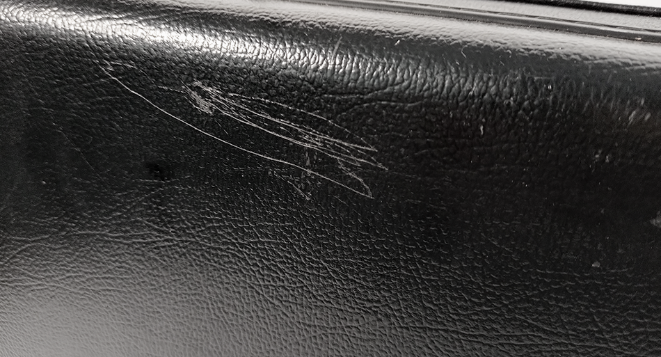 Tsugaru Longcase | Schwarz mit grün-goldenem Samt – Bild 9