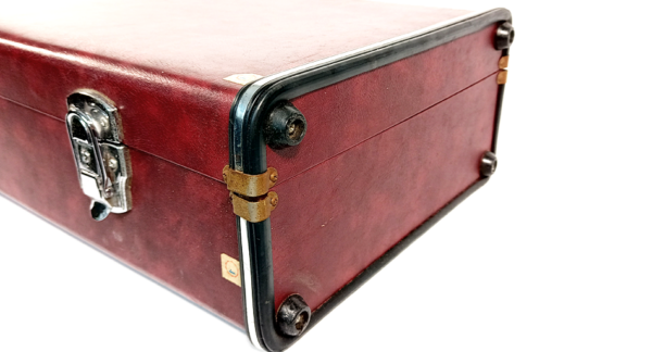 Tsugaru Longcase | mottled red with red velvet - Image 7