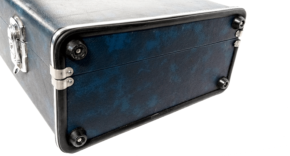 Tsugaru Longcase | mottled blue blue with red velvet - Image 7