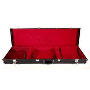 Tsugaru Longcase | black with red velvet