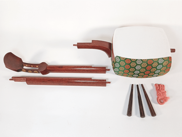Anfänger Set Hosozao Shamisen “Momoe” – Bild 13