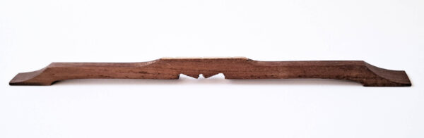 Shinobi koma | wooden mute with bone inlay - Image 3
