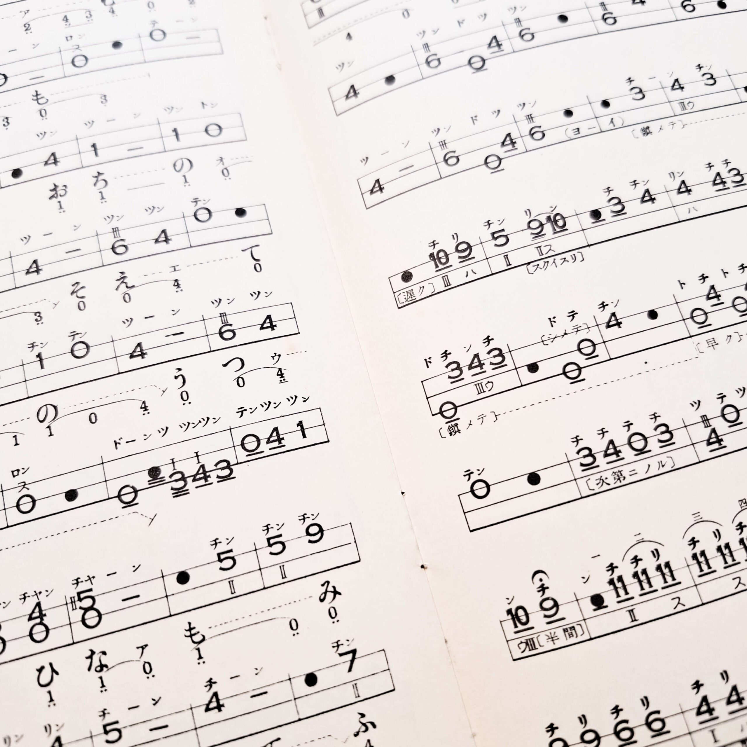 Nagauta Notation | 小鍛冶 Kokaji (used) - Image 2