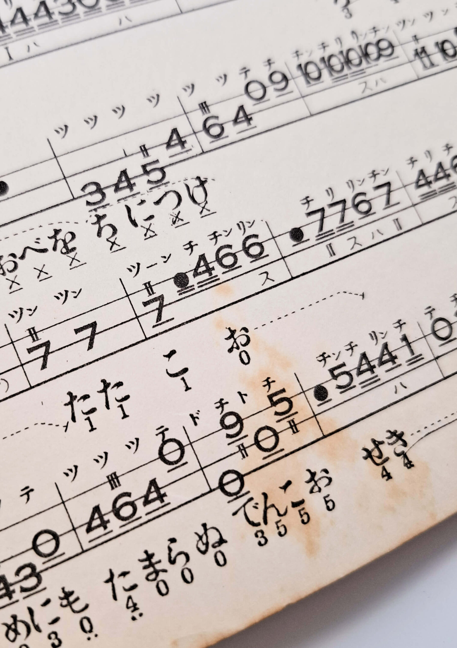 Nagauta Notation | 五条橋 Gojoubashi (used) - Image 3