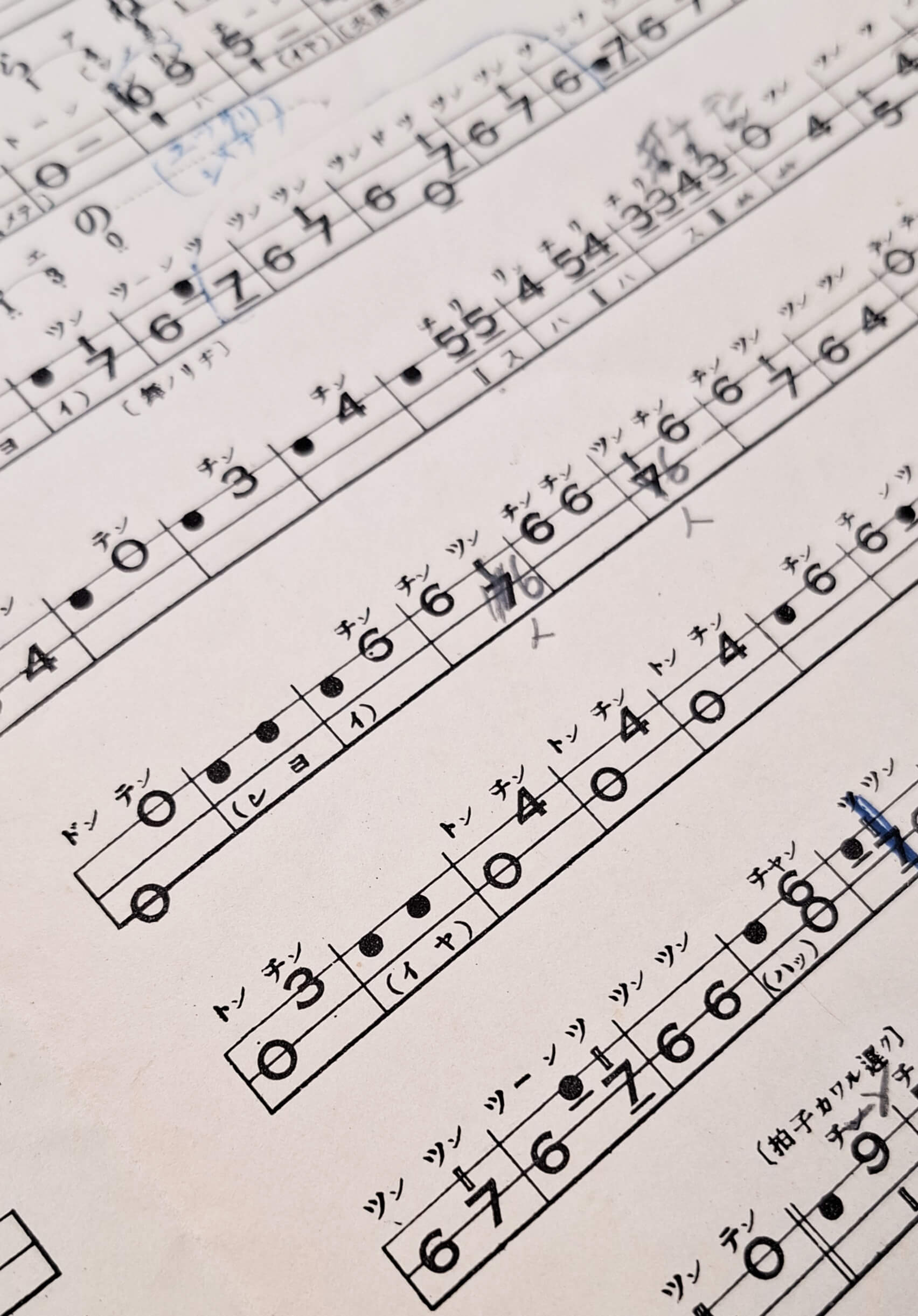 Nagauta Notation | 梅の栄 Ume no Sakae (used) - Image 2